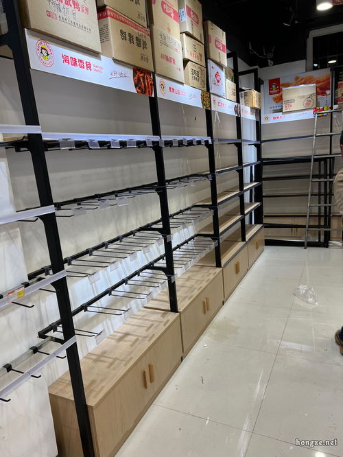 出超市零食店貨柜貨架